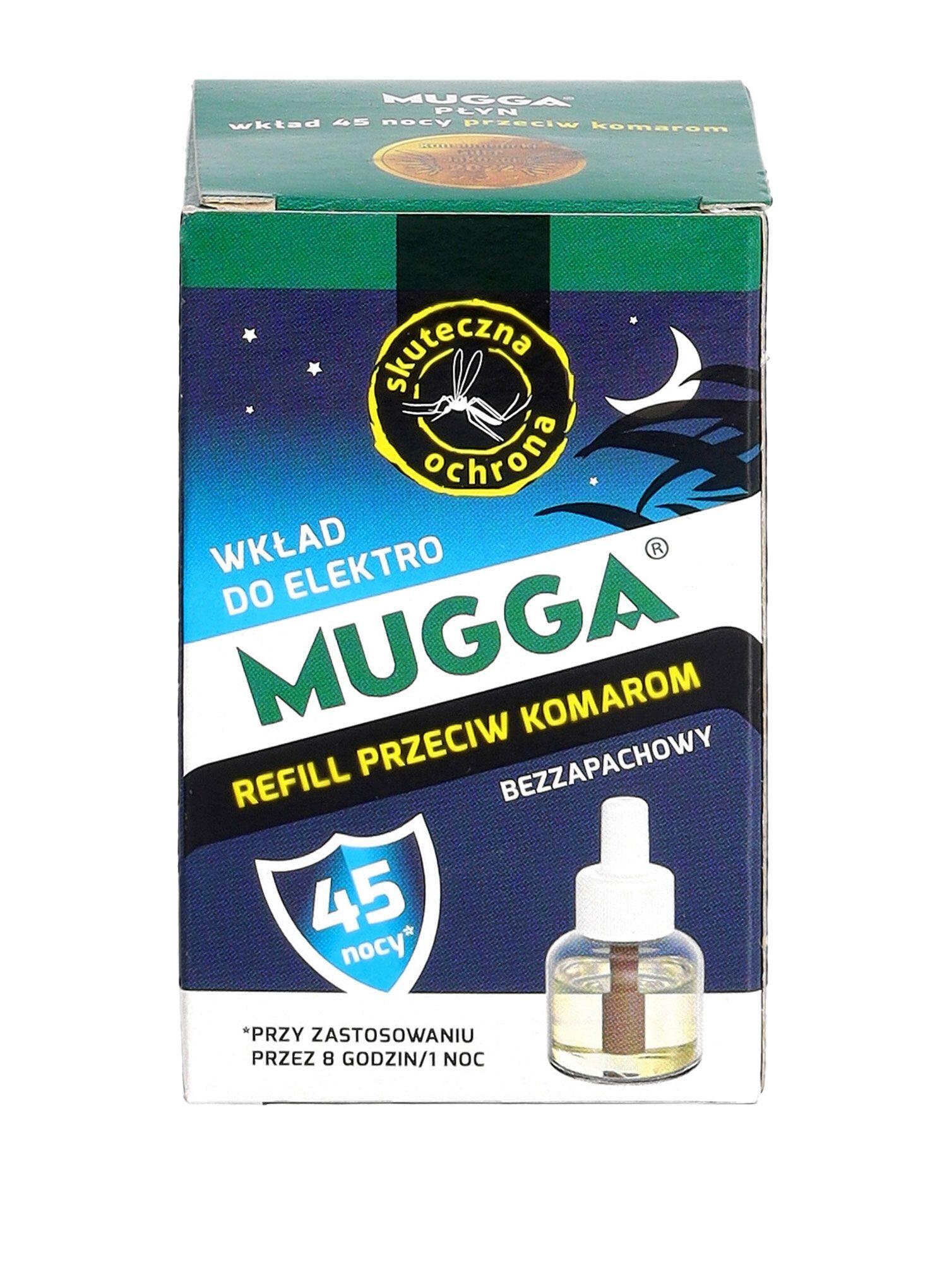 Navulling voor de Mugga muggen-elektrofumigator 45 nachten 2/7