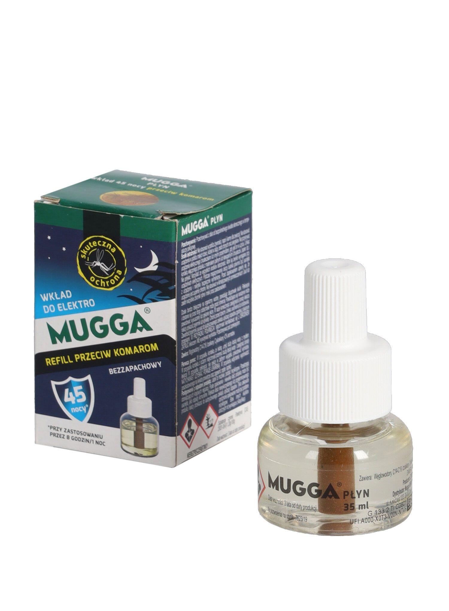MUGGA Navulling voor de Mugga muggen-elektrofumigator 45 nachten