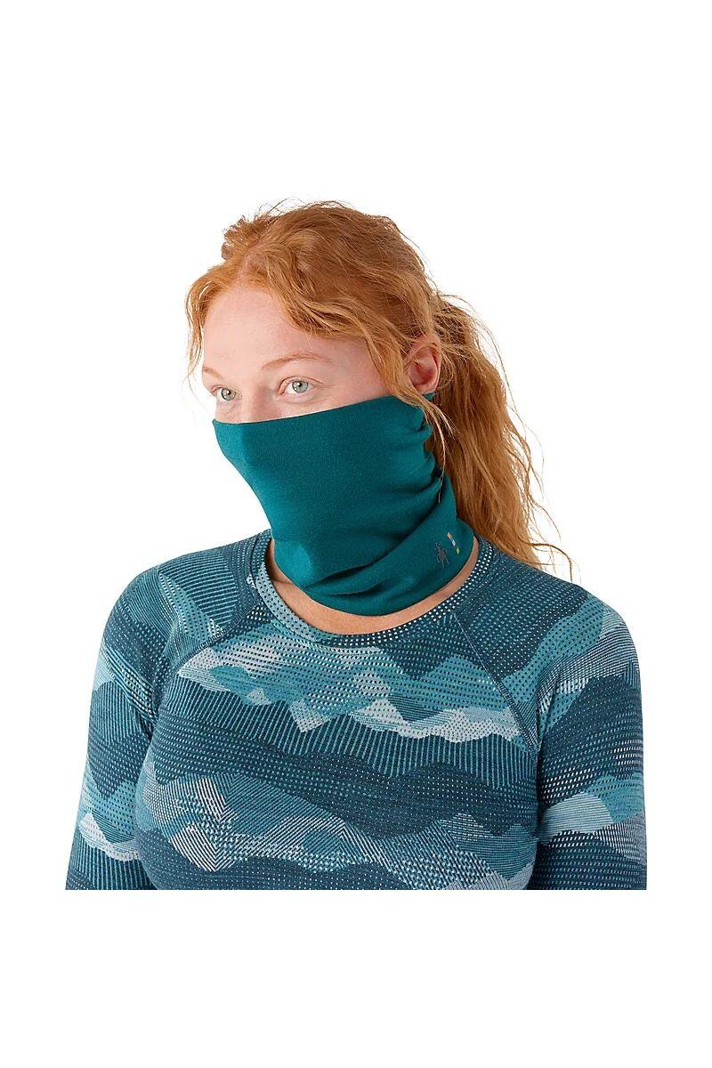 Osłona Szyi Smartwool Thermal Merino Reversible-Emerald Green uni 3/4