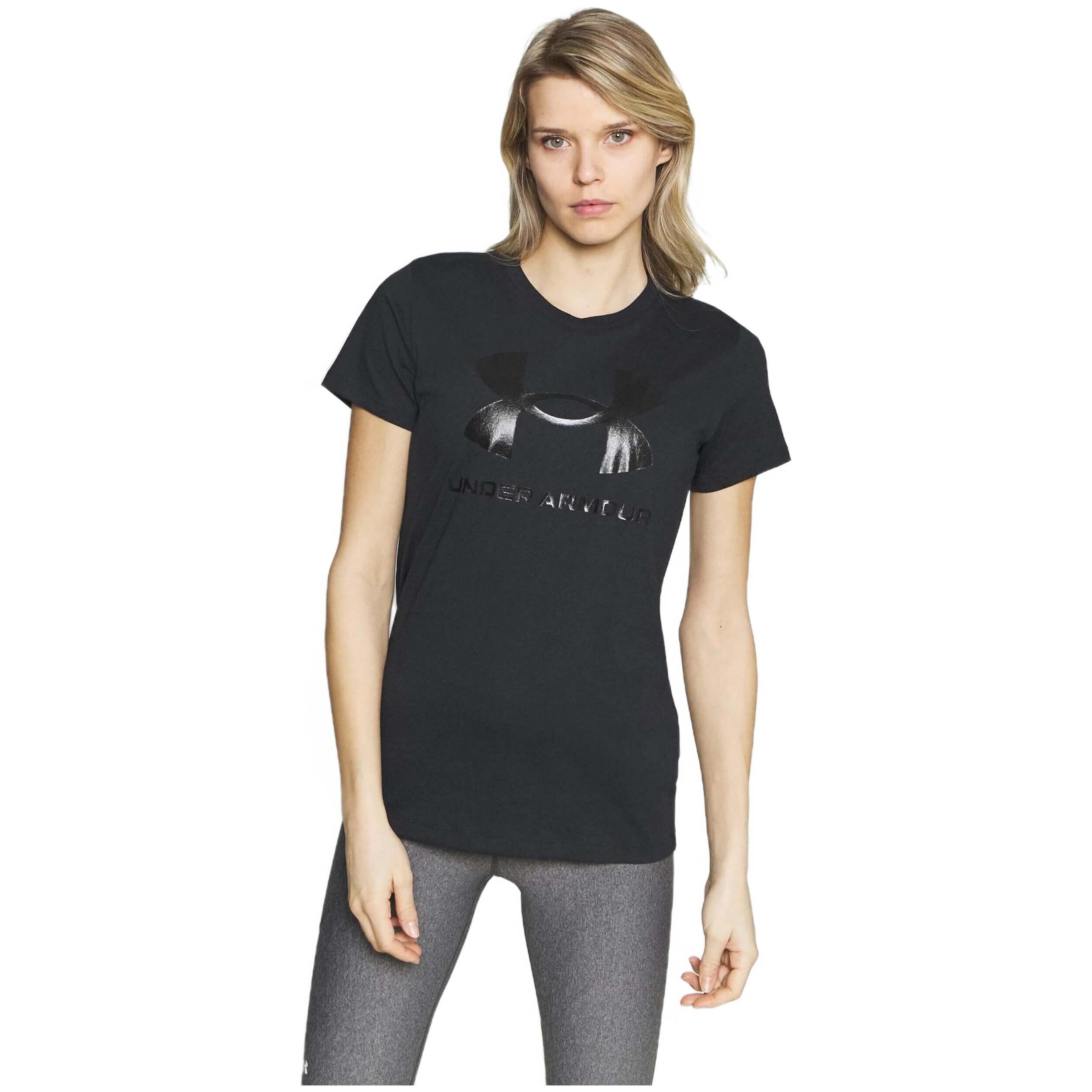 T-shirt Under armour modelo 1356305-002 para mulheres 2/6