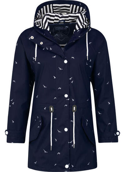 Giacca antipioggia da donna MARLY blu navy