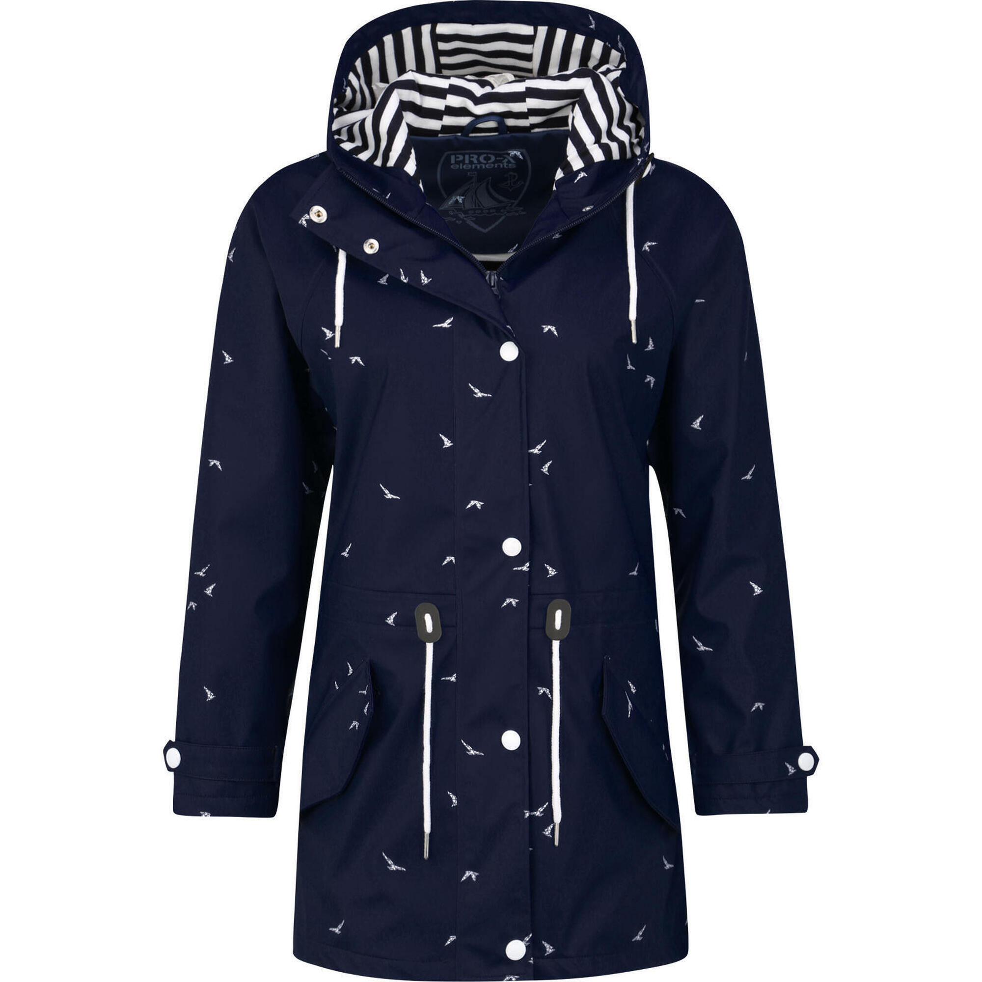 Pro-x Elements - Veste De Pluie Femme Marly Bleu Marine - Coupe-pluie - Bleu - 42 M/l - Decathlon