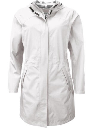 Damen Regenmantel ZALINA Weiß