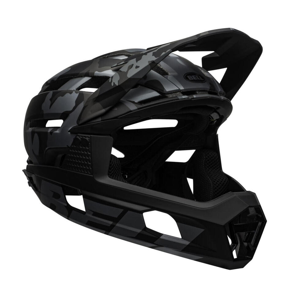 Pełnotwarzowy kask rowerowy Bell Super Air R Mips
