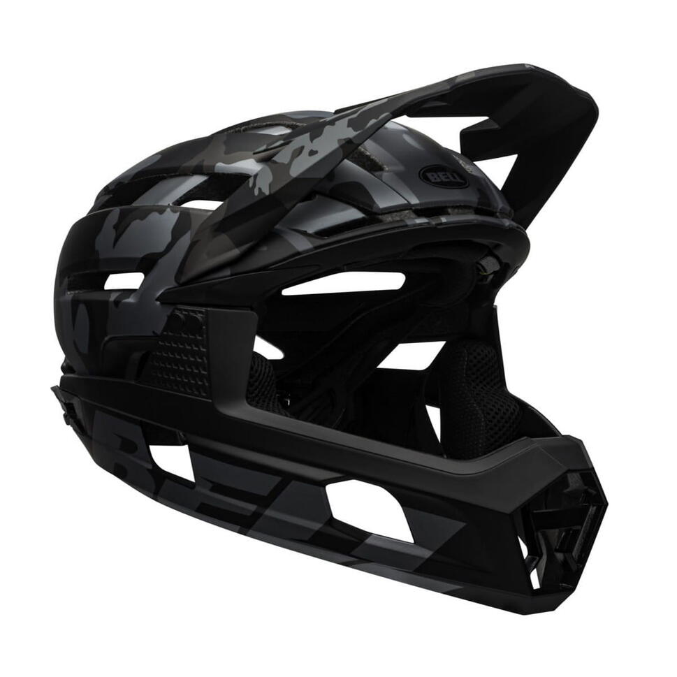 Pełnotwarzowy kask rowerowy Bell Super Air R Mips