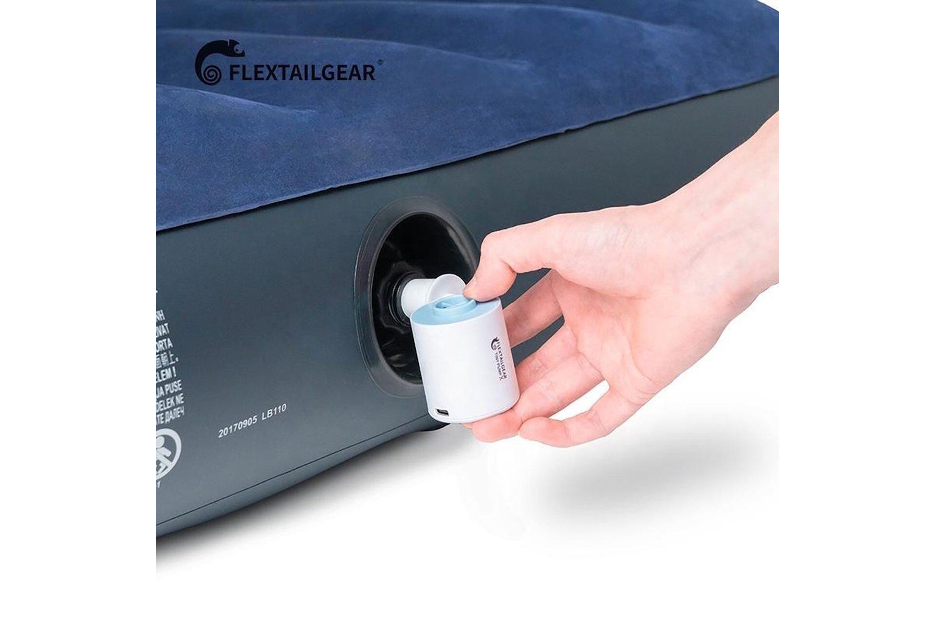 luchtbed pomp Tiny Pump X - Oplaadbare luchtbedpomp - 400LM lantaarn - 3-in-1 - 3/7