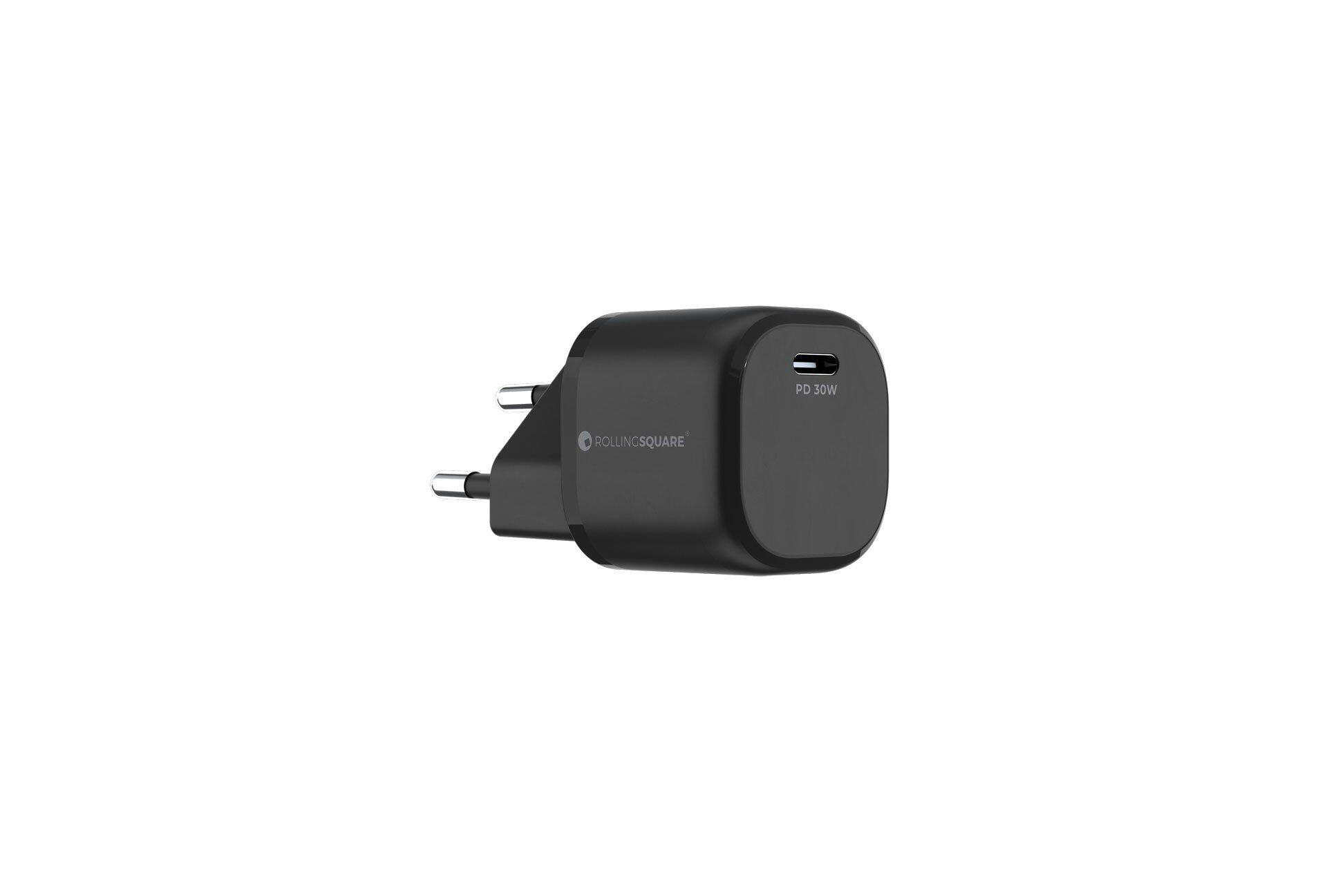 Caricabatterie  GaN 30W - Porta USB-C - Ricarica veloce 5/6