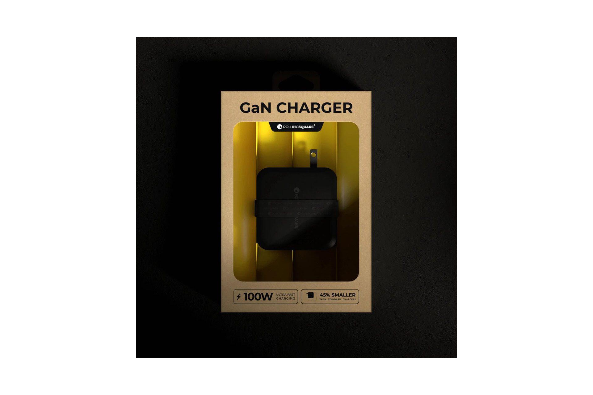 Caricatore  GaN 65w - Porta USB e USB-C - Ricarica veloce 6/7