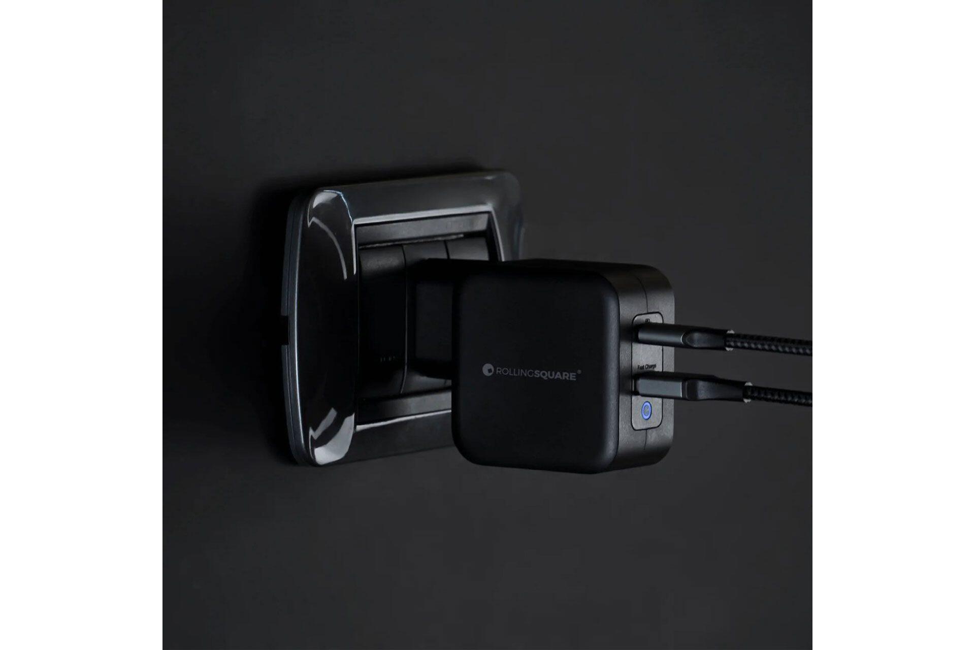 Caricatore  GaN 65w - Porta USB e USB-C - Ricarica veloce 7/7