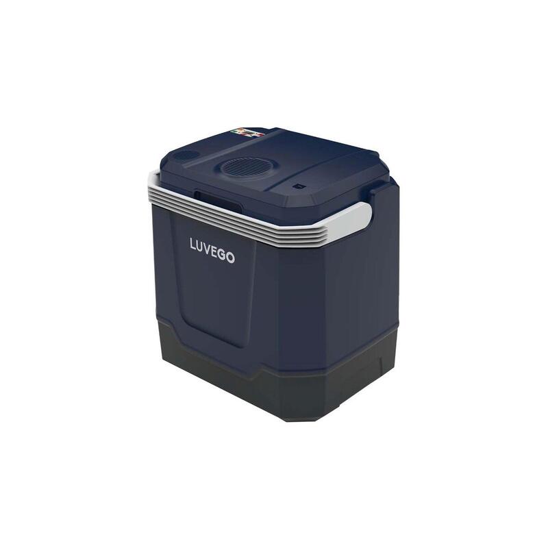 Electric Cool Box 32L - Afișaj digital - Difuzor Bluetooth - Albastru închis