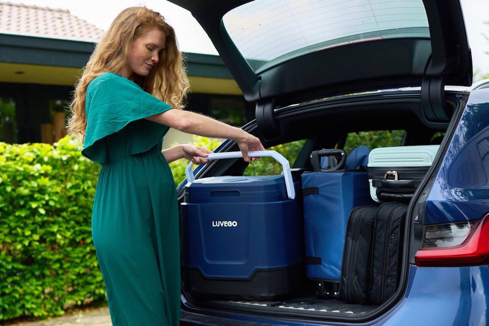 Elektrische Koelbox 32L - Frigobox 12v 230 volt - Koelbox Elektrisch met 5/7