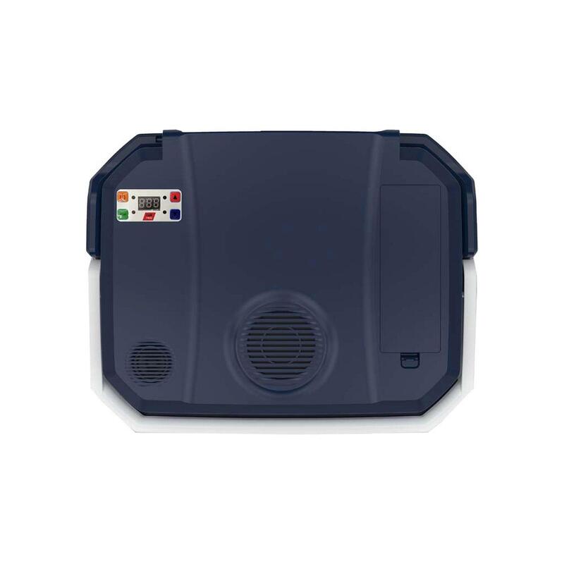 Electric Cool Box 32L - Afișaj digital - Difuzor Bluetooth - Albastru închis
