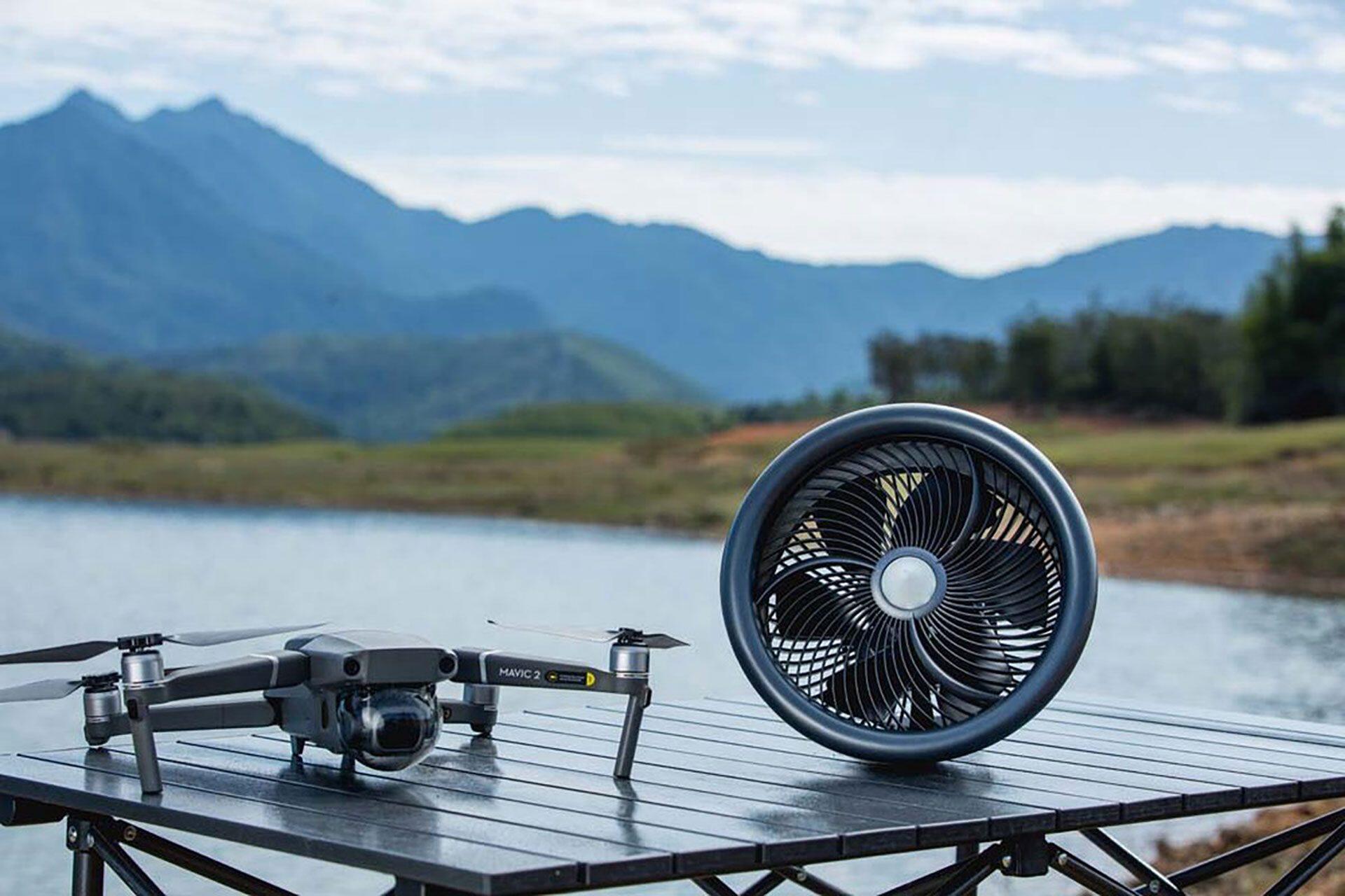 draagbare ventilator 4-in-1 MAX COOLER - Zaklamp - Insectenwerend - 3/5