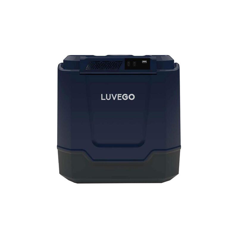 Electric Cool Box 32L - Afișaj digital - Difuzor Bluetooth - Albastru închis