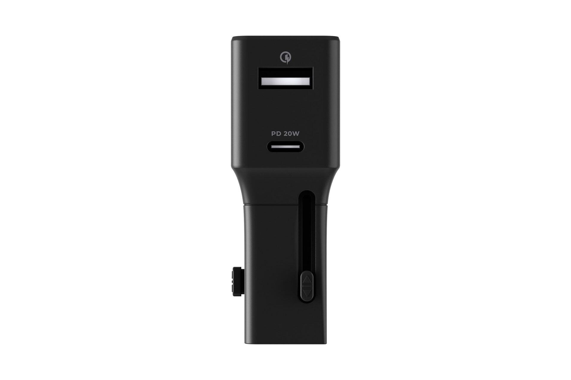 World Plug Pocket Travel Adapter l Universeller Reisestecker - USB und USB-C 3/5