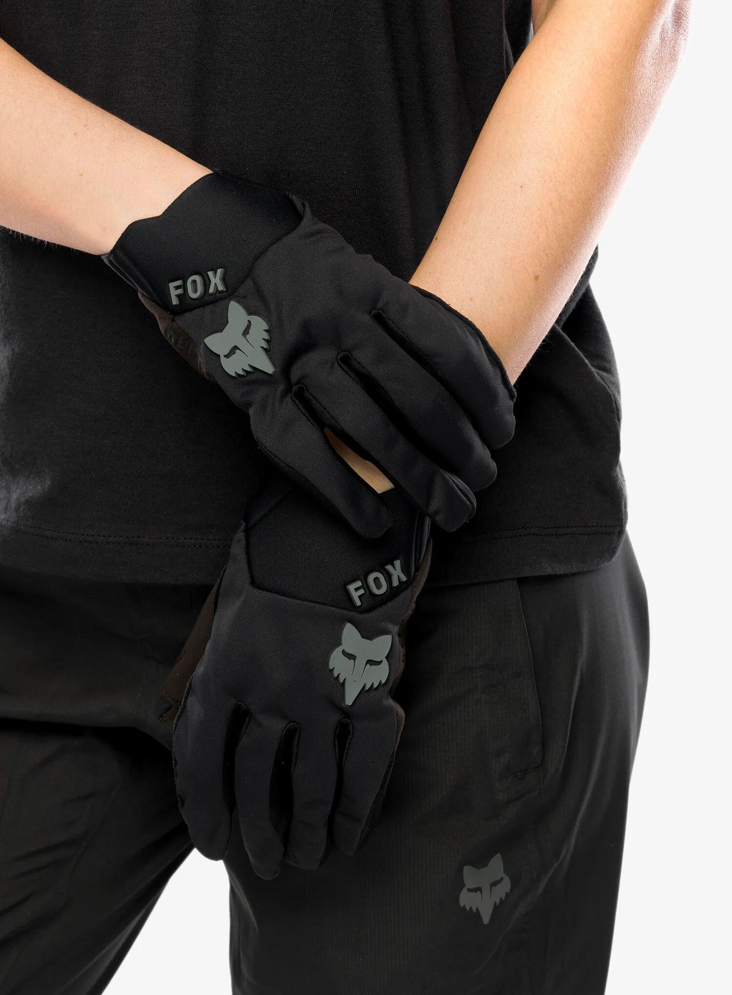 Fox Defend Wind Guantes Largos Negro 4/7