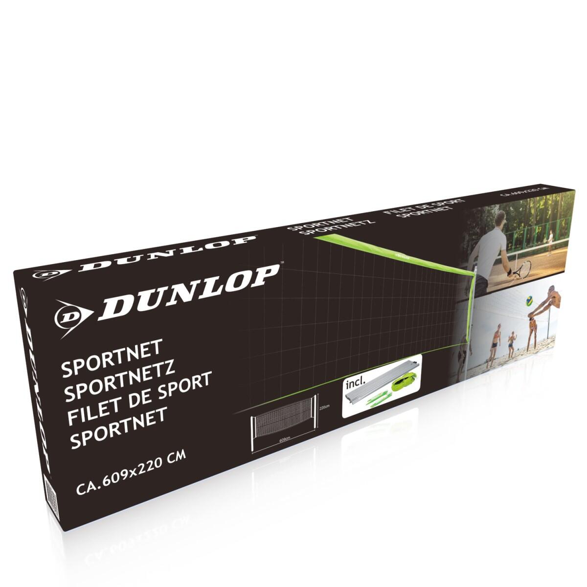 Rete da pallavolo e badminton Dunlop 609x220 cm 2/7