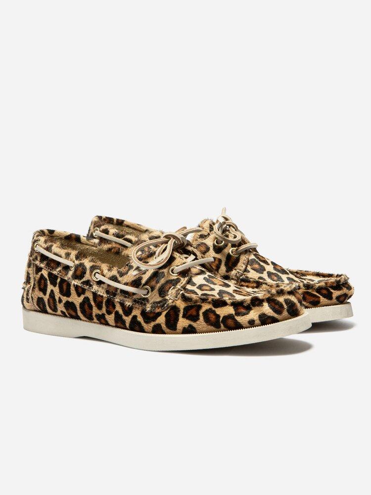 Chaussures bateau femme PHENISE Leopard 2/5