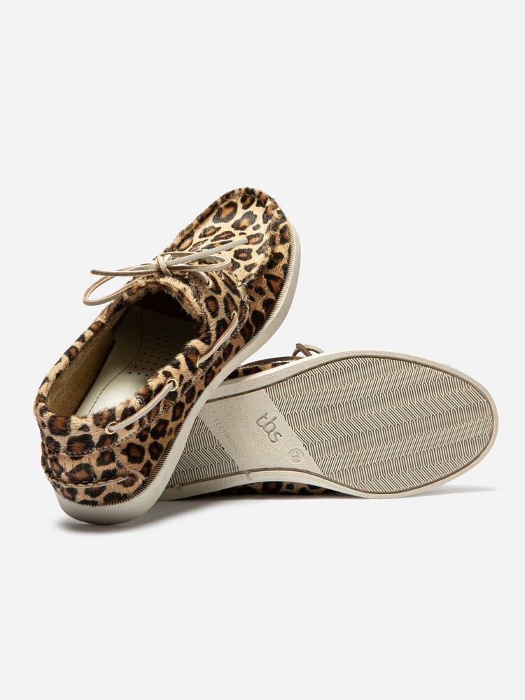 Chaussures bateau femme PHENISE Leopard 4/5