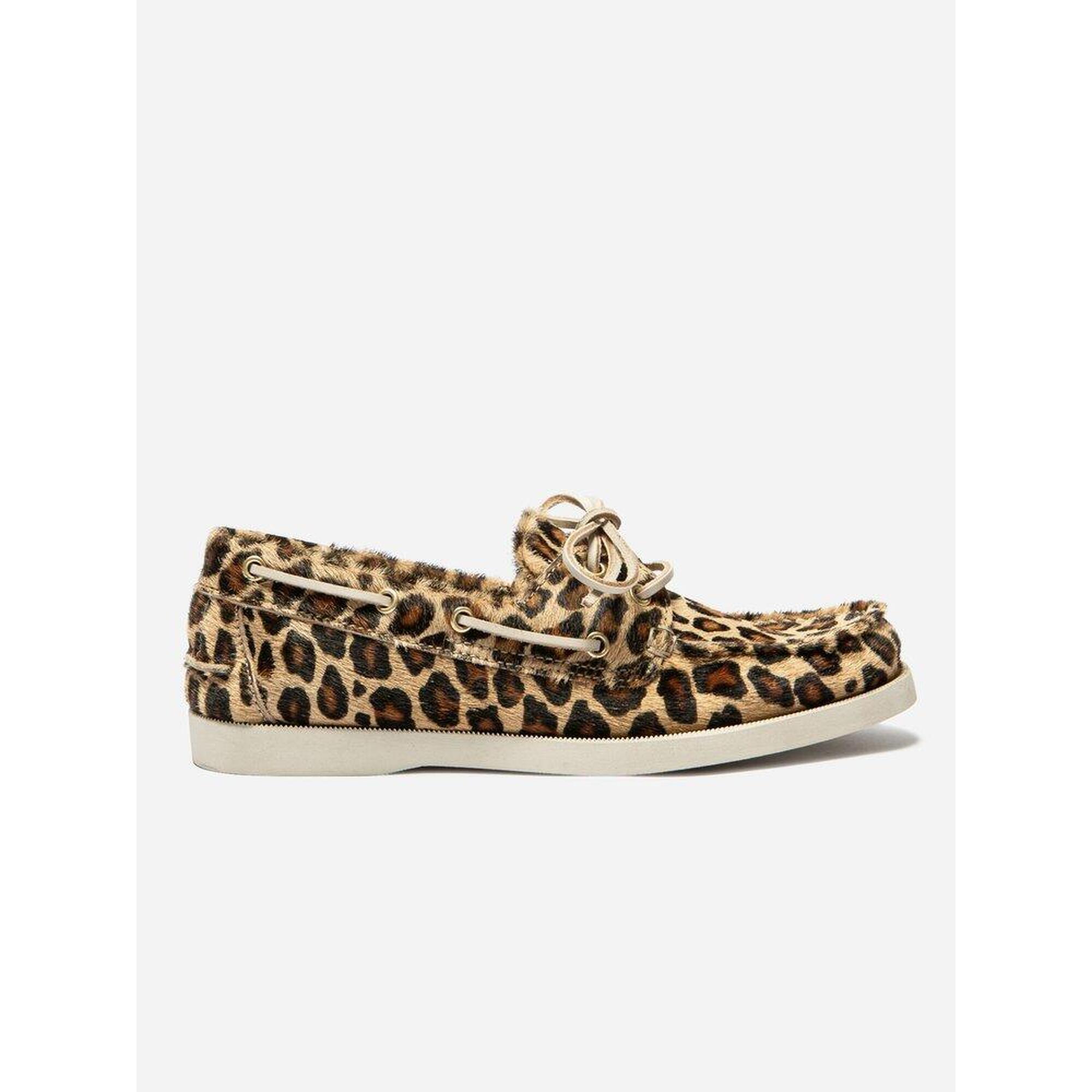 Tbs - Chaussures Bateau Femme Phenise Leopard Cuir Fabriquées Au Portugal - Chaussures Bateau - Marron - 38 - Decathlon