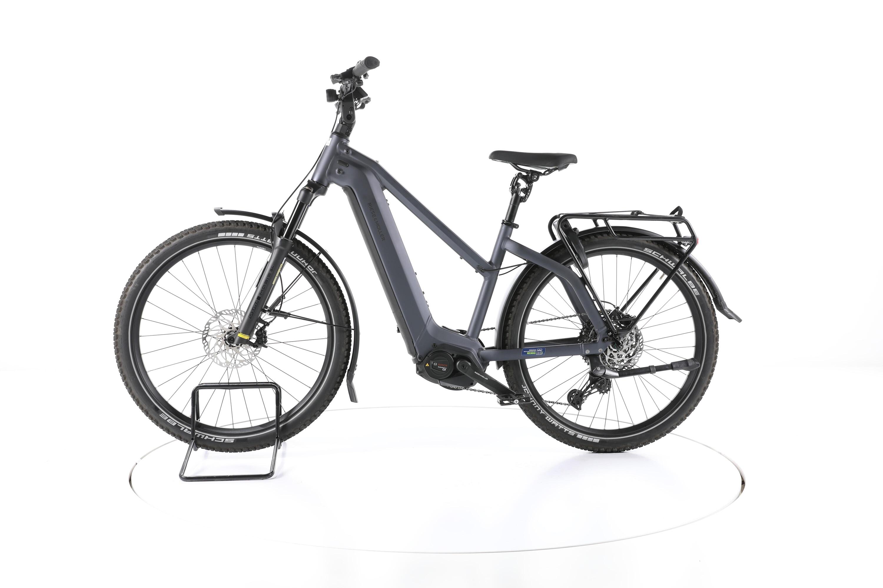 Refurbished - Riese & Müller Charger4 Mixte GT Touring Trekking E-Bike  - Goed 6/7