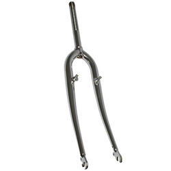 Fourche VTT rigide cintrée avec tasseaux pivot fileté 22,2mm P2R