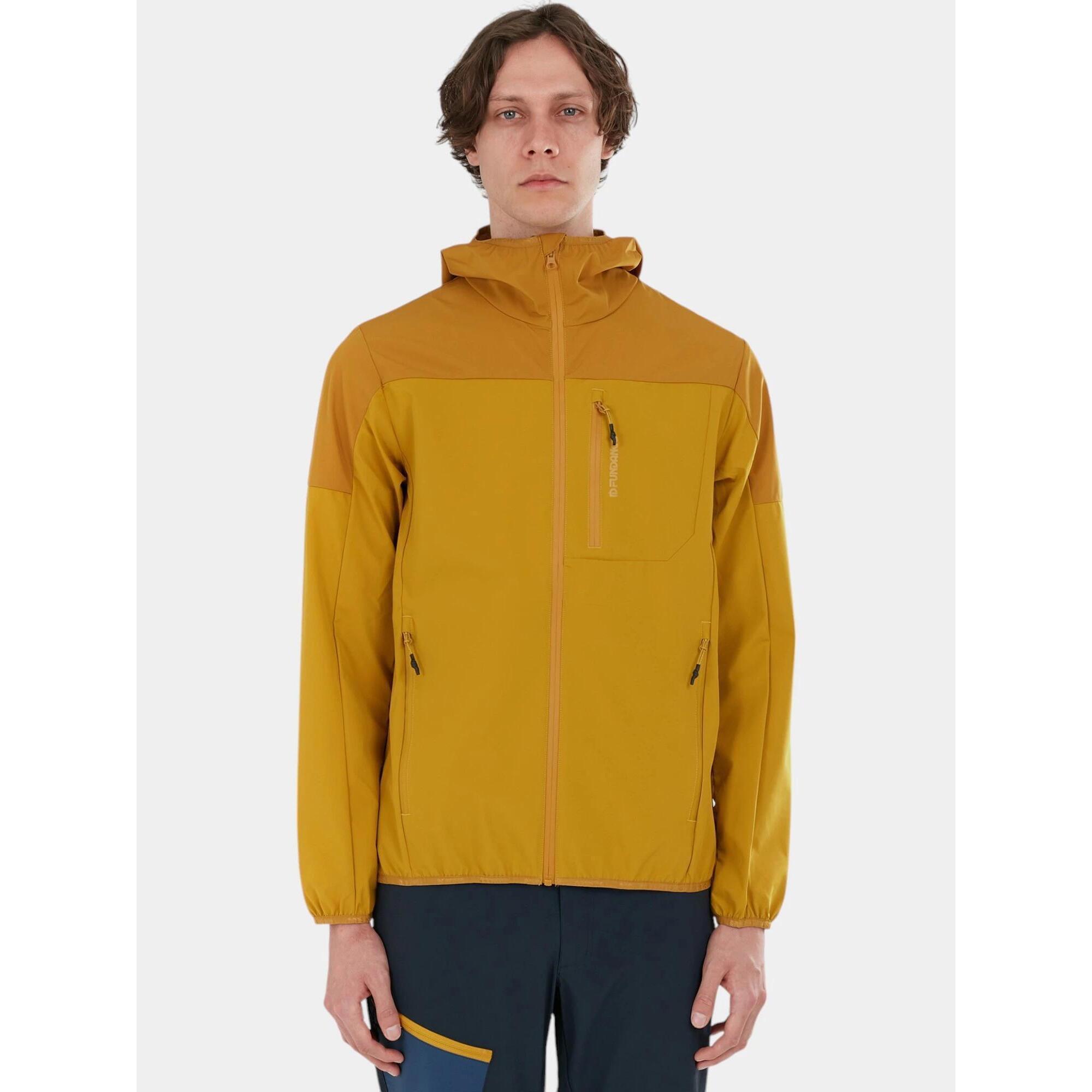 Fundango - Veste Softshell Hommes Alloy - Softshell - Jaune|vert - 42 M/l - Decathlon
