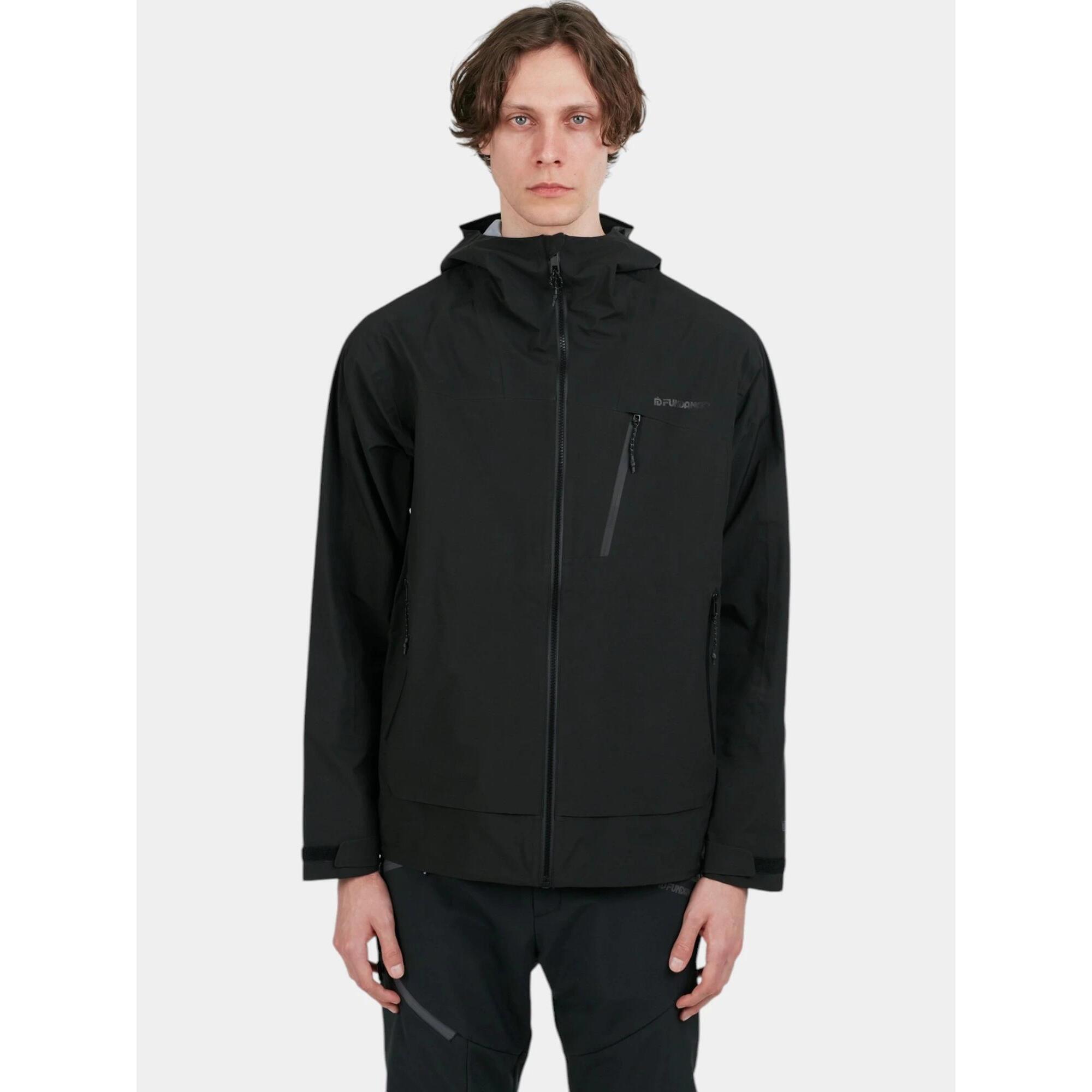 Fundango - Veste En Coquille Pour Hommes Levy 3l - Coupe-pluie - Noir - S - Decathlon