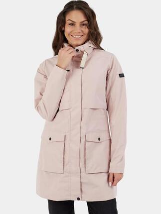 Zhuri Waterproof Jacket Damen Regenmantel - gelb