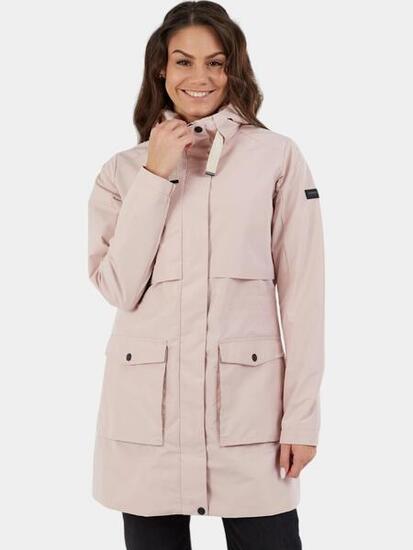 Zhuri Waterproof Jacket Damen Regenmantel - gelb