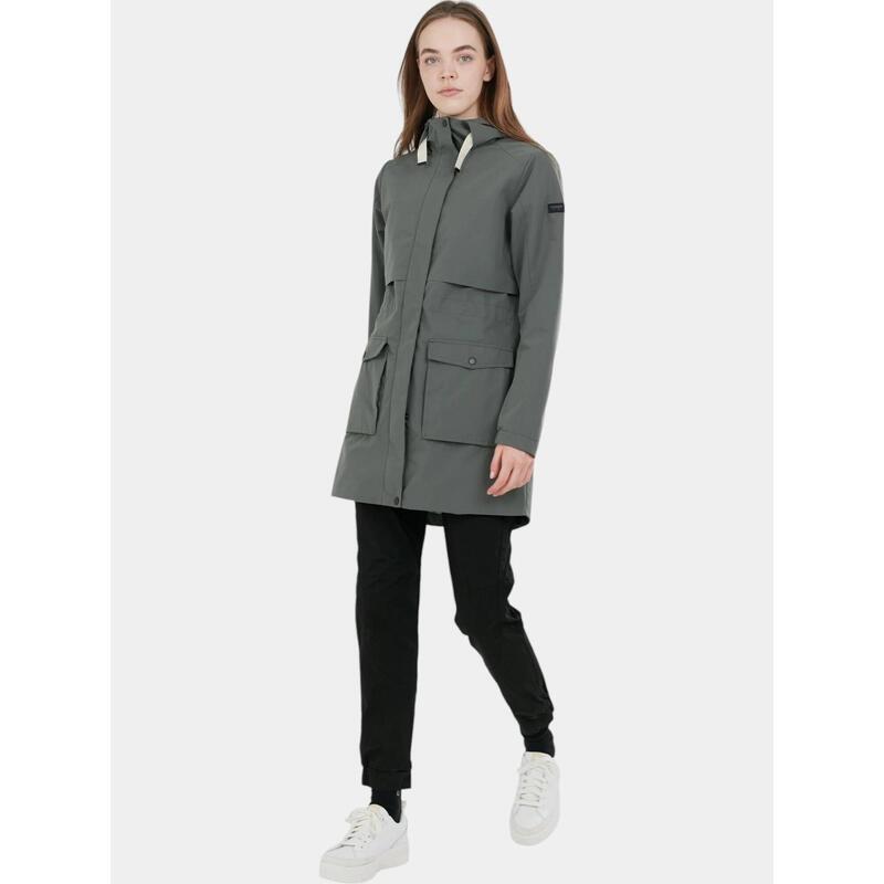Jachetă de ploaie Zhuri Waterproof Jacket - verde femei