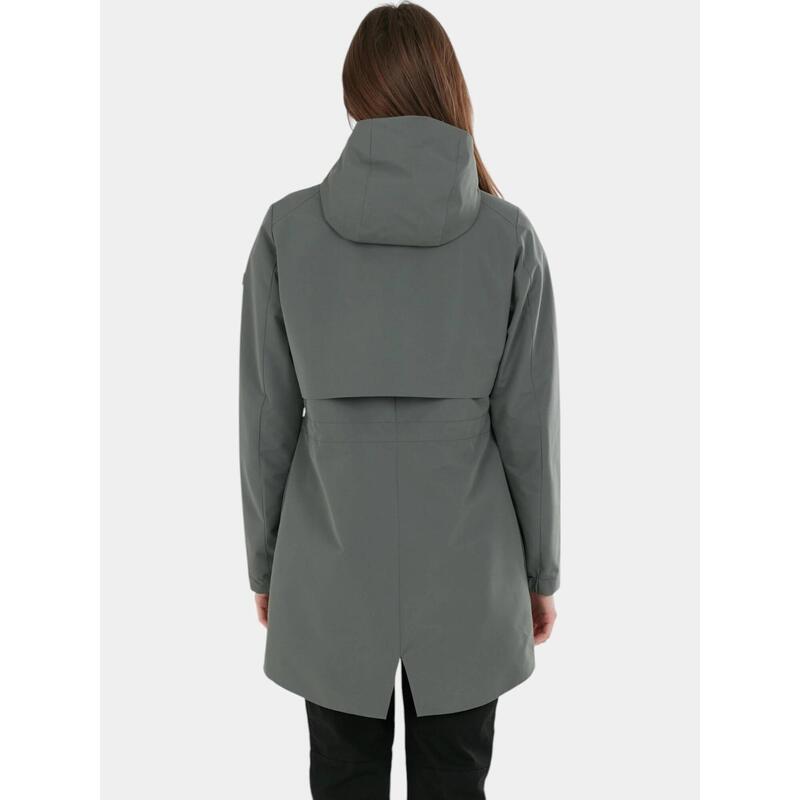 Jachetă de ploaie Zhuri Waterproof Jacket - verde femei