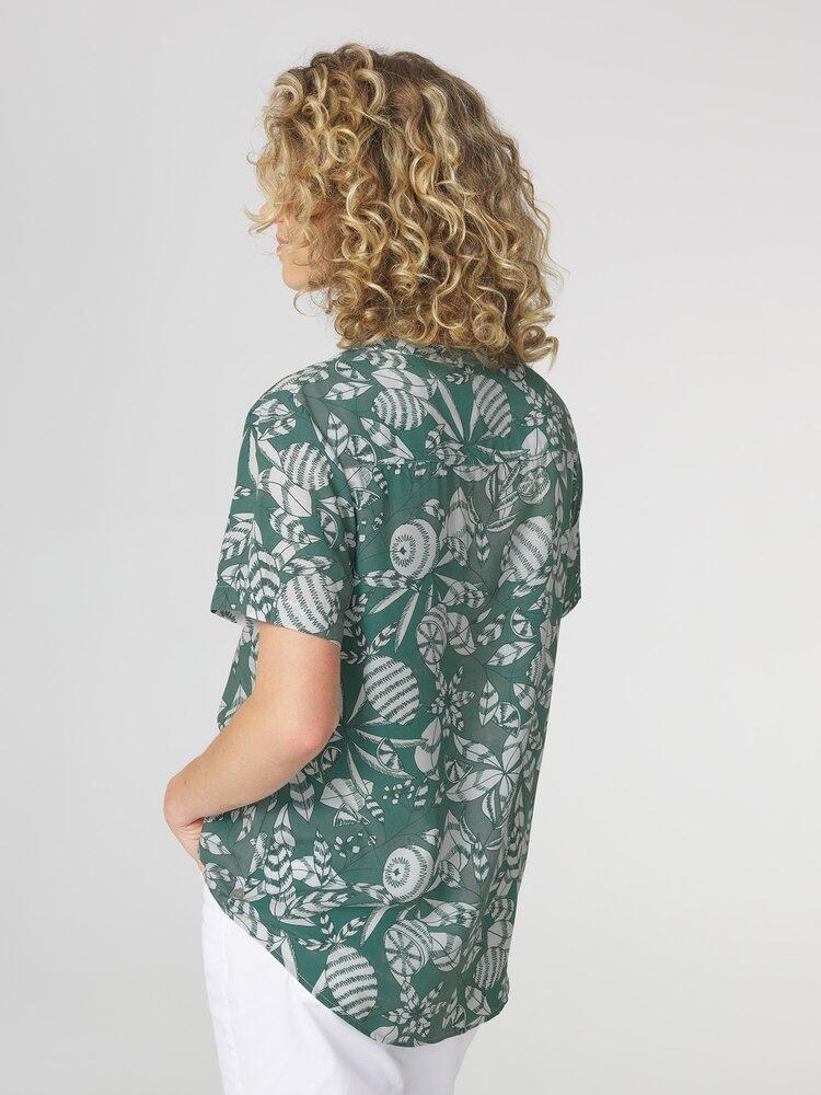 Blusa Verde Floral para Mujer TBS JANIEMIS 2/6