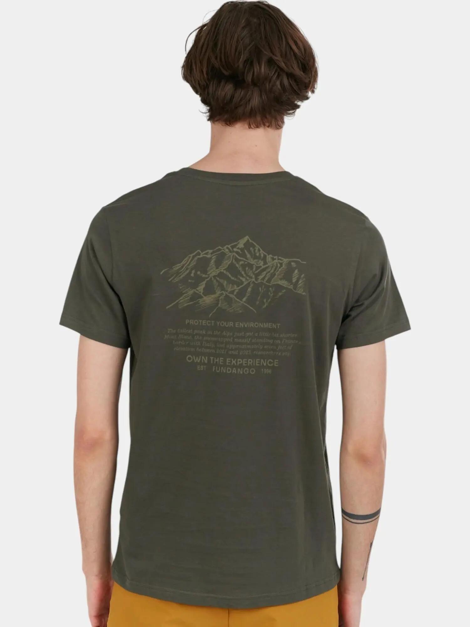 Férfi rövid ujjú póló Mont Blanc Graphic-T 2/7