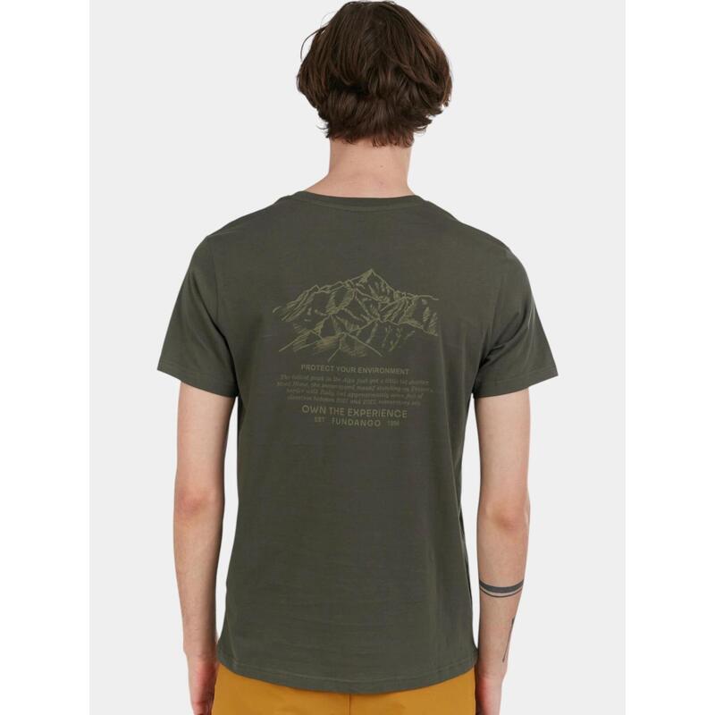 Tricou cu maneci scurte Mont Blanc Graphic-T barbati