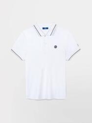Polo homme 1973 ATTONPOL Fanion manches courtes coupe ajustée