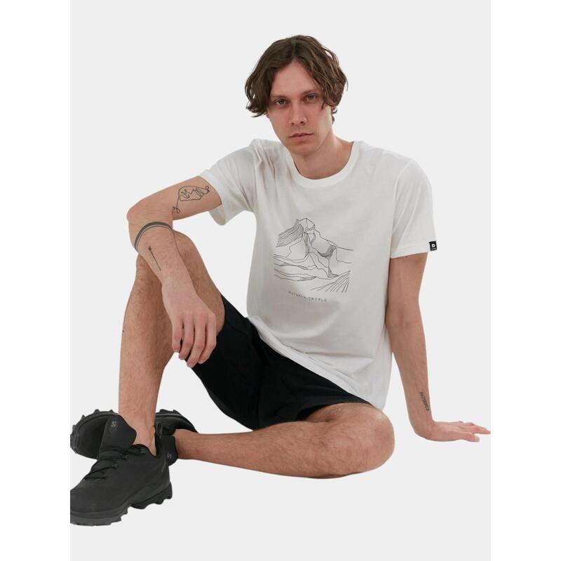 Tricou cu maneci scurte Mountain Graphic-T barbati