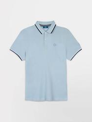 Polo homme YVANEPOL manches courtes Navy