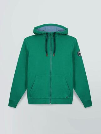 Sweat zippé Homme - GIANIZIP Vert