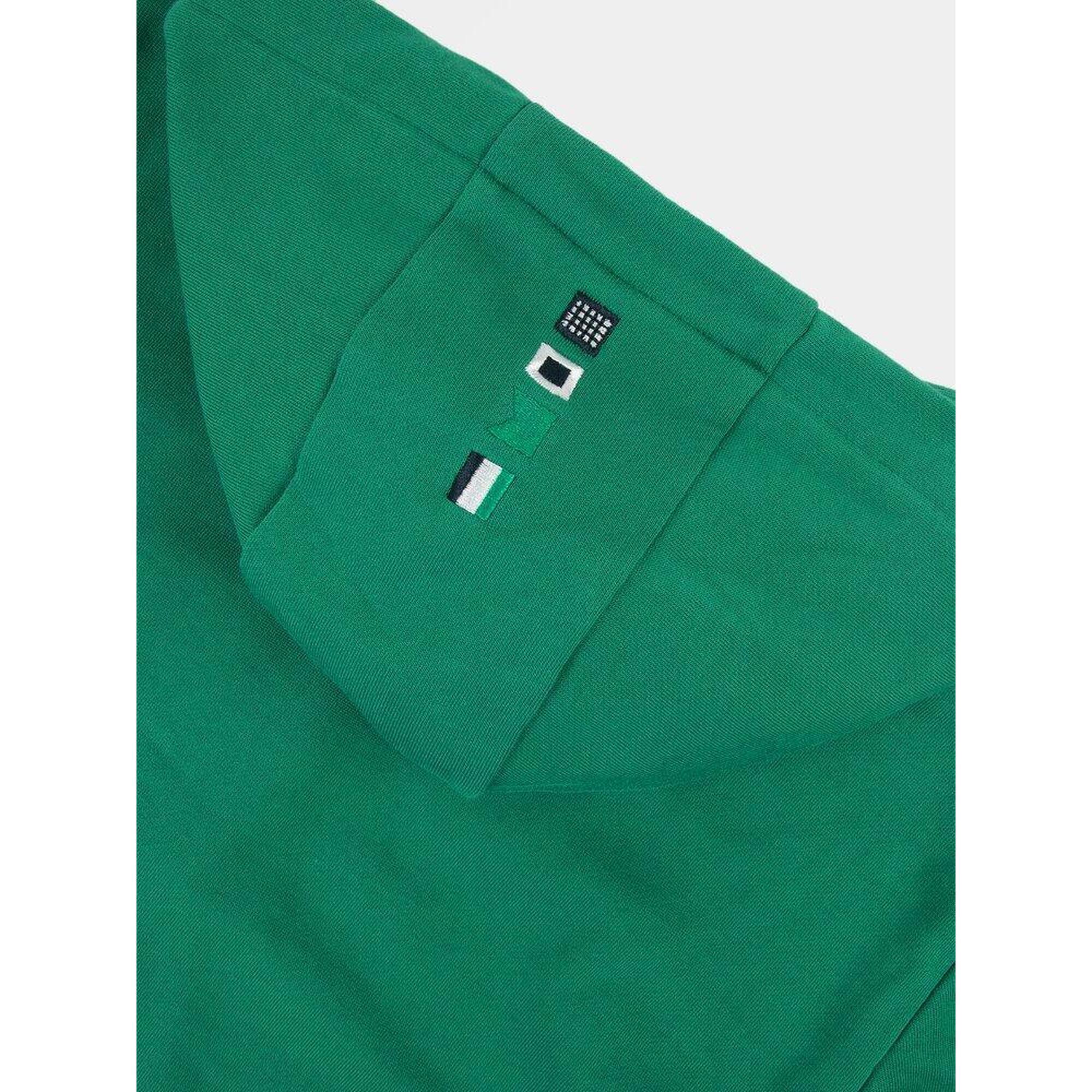 Pulover cu gluga Gianizip - verde barbati