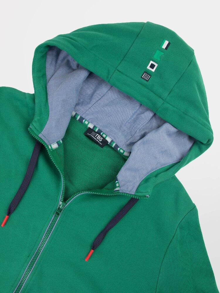 Sweat zippé Homme - GIANIZIP Vert 4/6