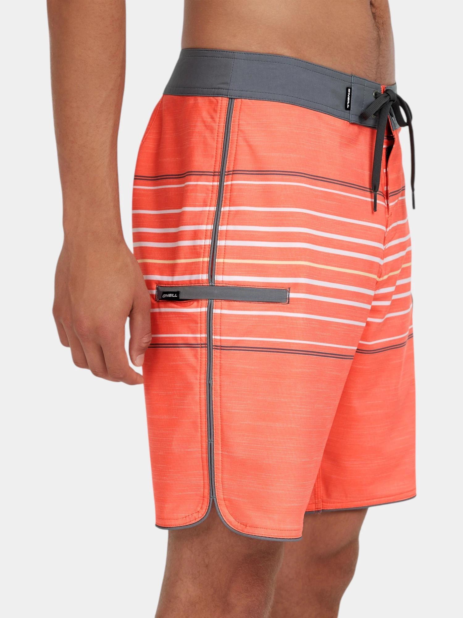Strandshorts Herren Hyperfreak Heat Stripe Scallop 18" 6/7