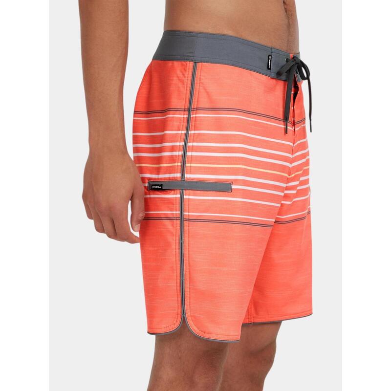 Sort de plaja Hyperfreak Heat Stripe Scallop 18" Boardshorts barbati