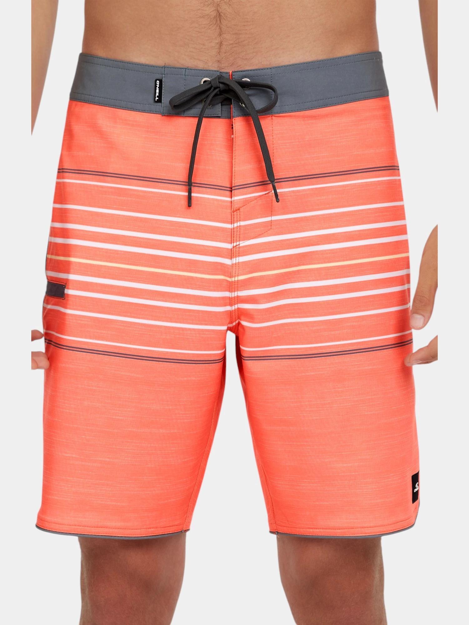 Strandshorts Herren Hyperfreak Heat Stripe Scallop 18" 5/7
