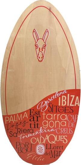 Destination Series Mediterranee Spanien 41 Skimboard-Deck