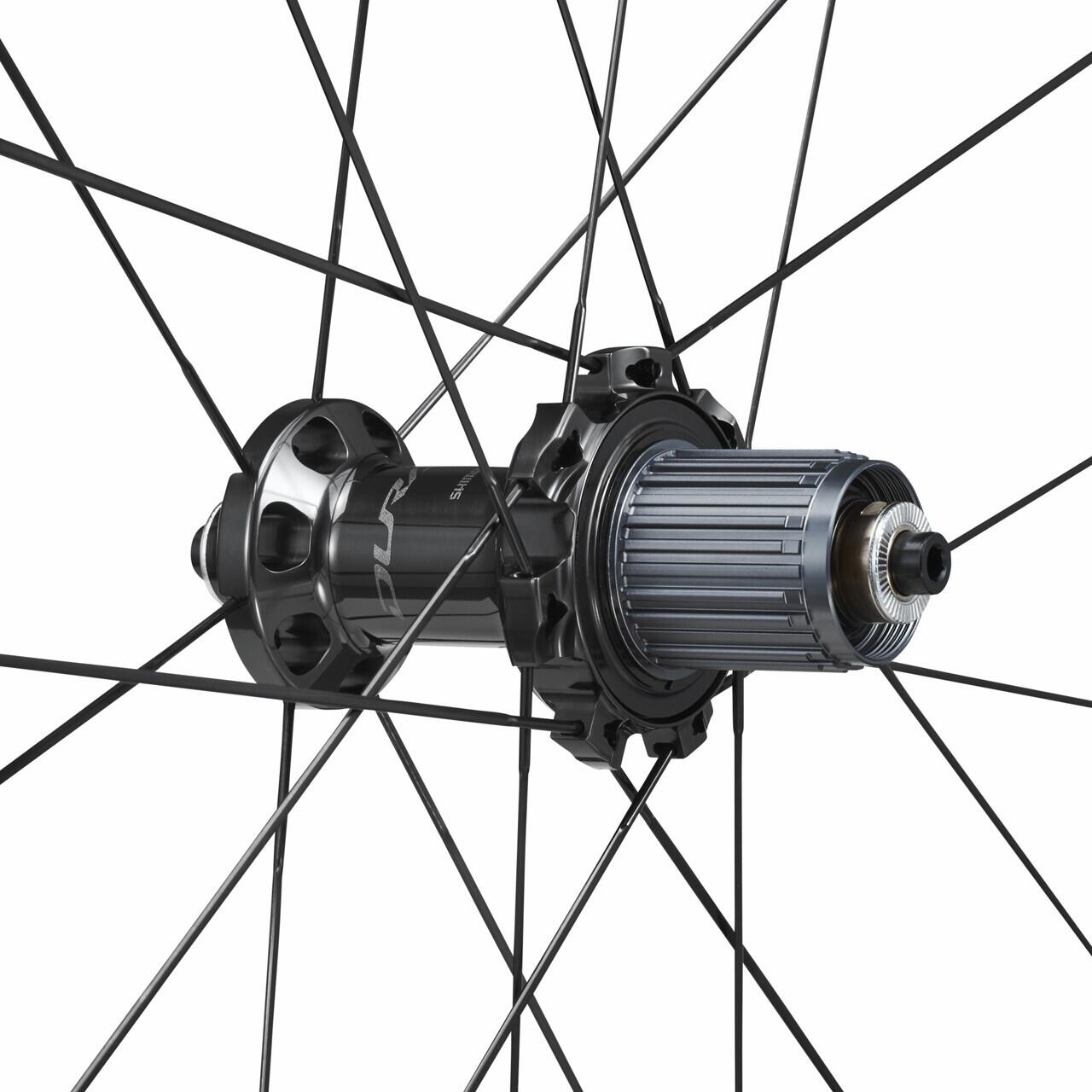SHIMANO Fietswiel 12v velgrem Shimano Dura-Ace WH-R9200-C60-HR-TU-R 12 v