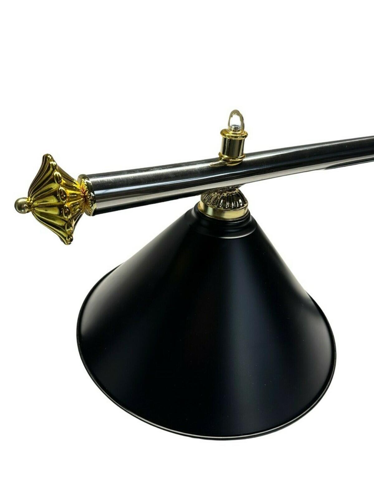 Pegasi Biljartlamp zwart met 3 kappen 2/4