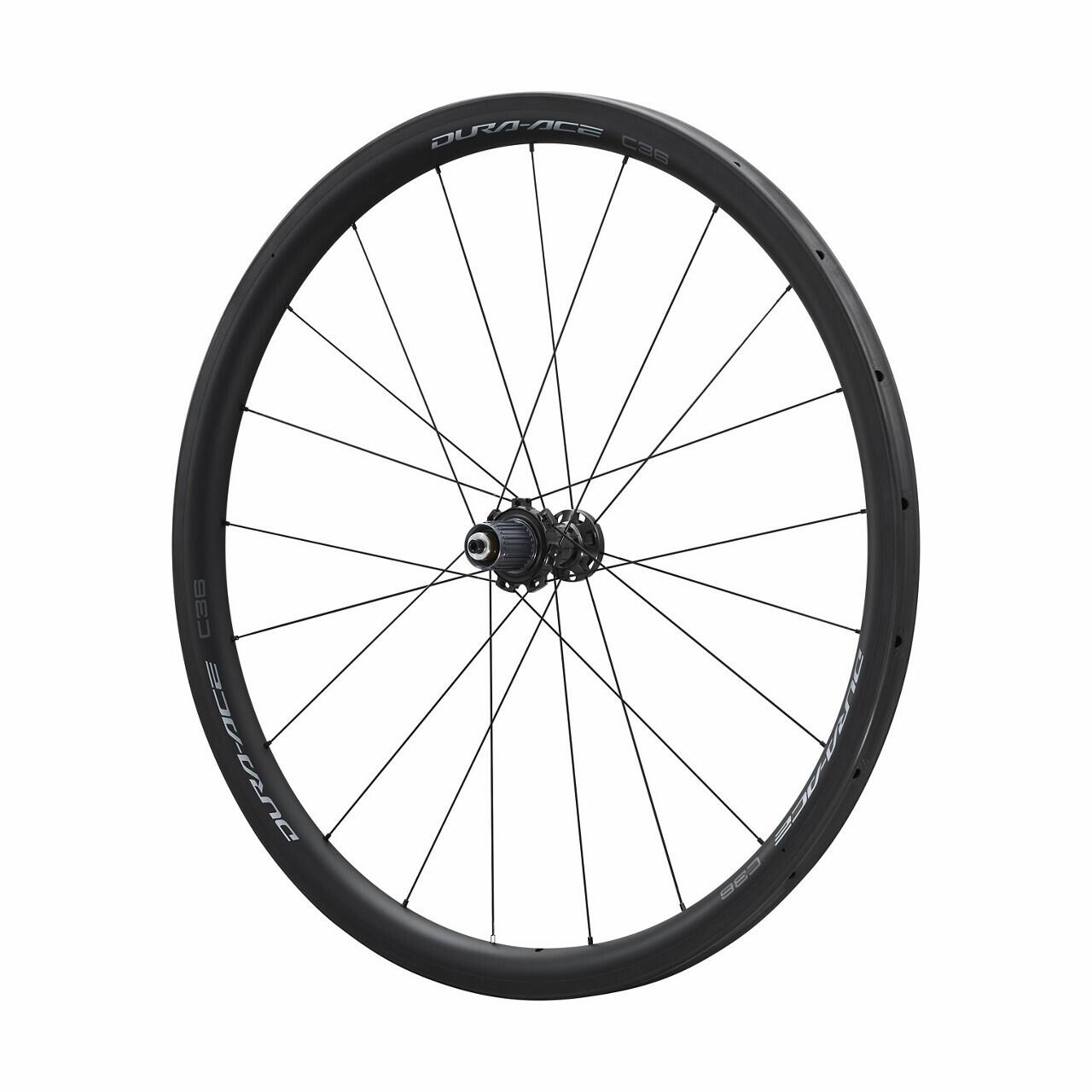 SHIMANO Ruota bici 12v freno a disco Shimano Dura-Ace WH-R9200-C36-TU-R 12 v