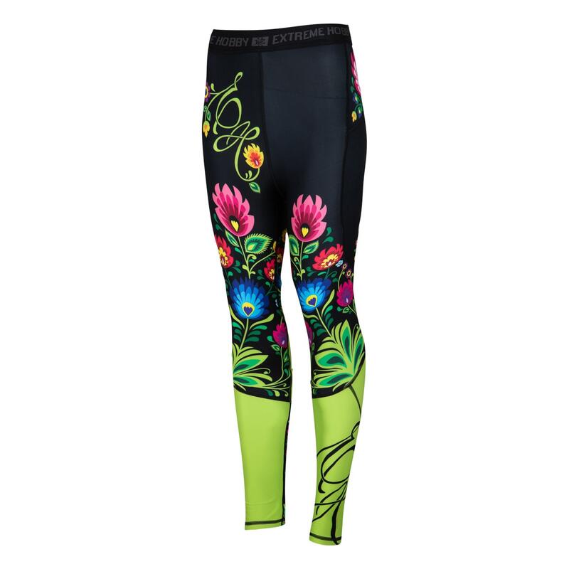 Legginsy fitness damskie EXTREME HOBBY FOLK