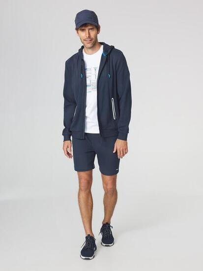 Sweat zippé Homme - WOODYHOD Bleu Marine